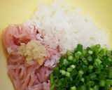 自家製鳥団子さっぱりスープ(*^^*)作り方1写真