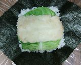 お弁当に☆サラダチキンカツおにぎらず作り方3写真