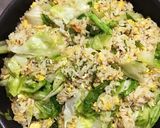本格!!レタス炒飯作り方8写真