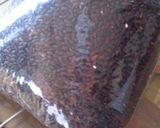 黒米の粉入り天然酵母パン作り方1写真