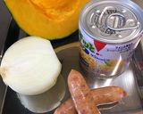 油で揚げないコーンたっぷり南瓜コロッケ作り方1写真