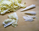 レンジ蒸しキャベツとちくわの胡麻和え作り方1写真