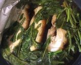 カレイとのらぼう菜の煮付け作り方3写真