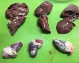 ふっくらツヤテリ！鶏レバーの甘辛煮作り方1写真