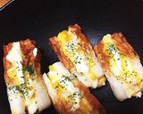 ちくわの味噌マヨ卵焼き作り方5写真