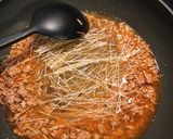 簡単で激ウマ☆豚ひき肉でチャプチェ作り方6写真