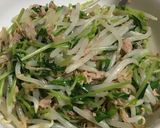 豆苗とツナの無限サラダ作り方3写真