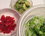 豚挽き肉のスパイシータコライス♪作り方1写真