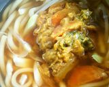 カレー煮込みうどん作り方3写真