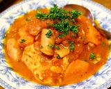 チキンとソーセージのトマト煮込み作り方10写真