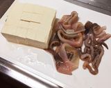 簡単！イカと豆腐の麺つゆ煮作り方2写真