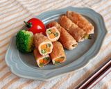 レンジで時短！人参といんげんの彩り肉巻き作り方8写真