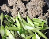 cafe風♡チーズとろ〜り鶏アスパラ丼作り方6写真