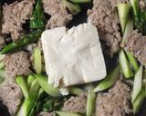 cafe風♡チーズとろ〜り鶏アスパラ丼作り方7写真