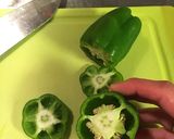気持ちがいい ピーマンの種取り作り方1写真