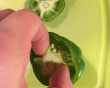 気持ちがいい ピーマンの種取り作り方3写真