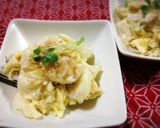 超簡単★美味♪ゆで春キャベツ味噌マヨあえ作り方5写真