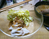 レンジ蒸しキャベツとちくわの胡麻和え作り方10写真
