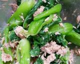 チンゲン菜のおひたしツナ和え作り方6写真