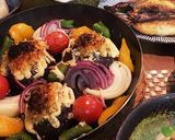 焼くだけ！椎茸のパン粉焼き カラシマヨ作り方5写真