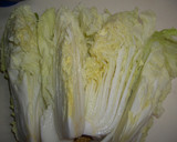 我が家の白菜の塩漬け作り方1写真