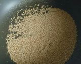いりごまと春菊で白和え作り方1写真