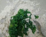 いりごまと春菊で白和え作り方6写真