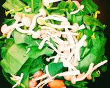 ほうれん草とウインナーの味噌マヨグラタン作り方3写真
