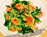 ほうれん草とウインナーの味噌マヨグラタン作り方6写真