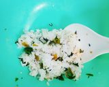 朝食やお弁当に☆高菜おにぎり作り方1写真