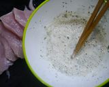 簡単！むね肉の青のりダシ天ぷら作り方2写真