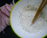 簡単！むね肉の青のりダシ天ぷら作り方2写真