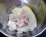 揚げない！焼きパン粉☆たたきコロッケ作り方3写真