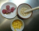 実は100均の食材！コーンとナッツのピザ作り方2写真
