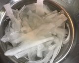 俺流！包丁いらずの…簡単大根サラダ作り方1写真