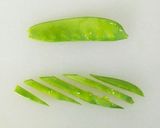 絹さやの胡麻和え　~ひと手間かけました~作り方2写真