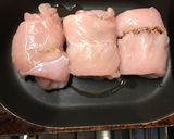 ササミの梅塩昆布巻きグリル焼き作り方3写真