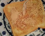 はちみつきなこトースト☆朝食☆簡単作り方3写真