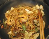 アメリカ★パスタで作る★おいしい焼きそば作り方6写真