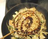 アメリカ★パスタで作る★おいしい焼きそば作り方5写真