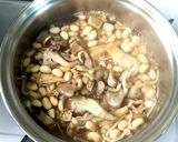 大豆と茸の旨辛煮作り方3写真
