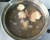 どんこ椎茸と豆腐と海草のスープ作り方1写真
