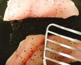 真鯛のポアレ・木の芽レモンバターソース作り方2写真