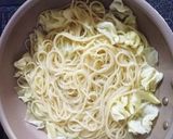 簡単和風ワカメのカルボナーラ風味作り方1写真