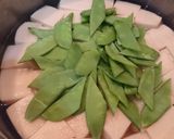 高野豆腐と絹さやの卵とじ作り方3写真