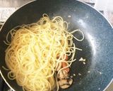 キノコとウィンナーのアーリオオーリオ作り方6写真