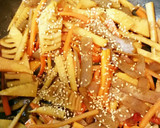 たけのこの土佐煮風きんぴら作り方6写真