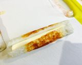 油揚げdeチーちくの照り巻き作り方2写真