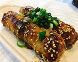 油揚げdeチーちくの照り巻き作り方7写真