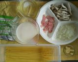 ほうれん草スープde簡単♡スパゲッティ♪作り方1写真